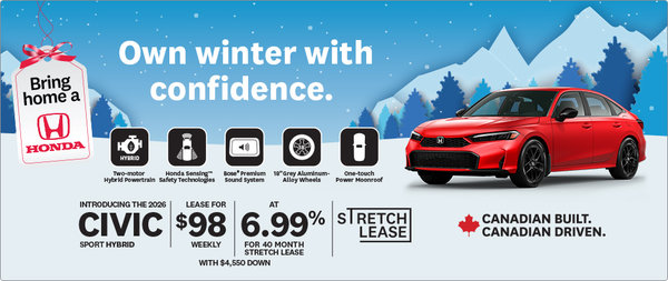 Get the 2026 Honda Civic Hybrid