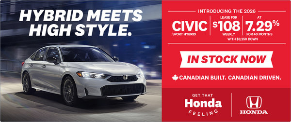 Get the 2026 Honda Civic Hybrid