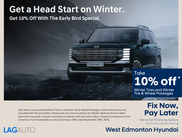 Beat the Winter Rush with Our Early Bird Tire Special!
