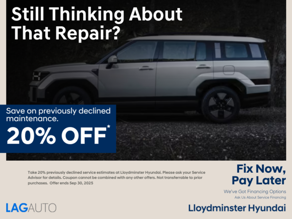 20% Off Deferred & Declined Services