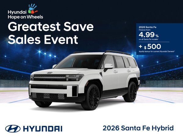 Get the 2026 Santa Fe Hybrid