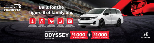 Get the 2026 Honda Odyssey