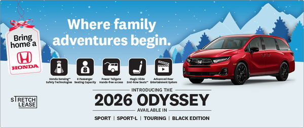 Get the 2026 Honda Odyssey