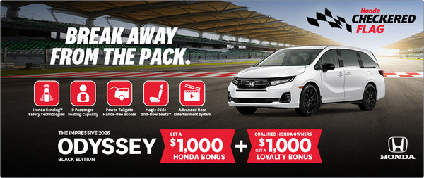 Get the 2026 Honda Odyssey