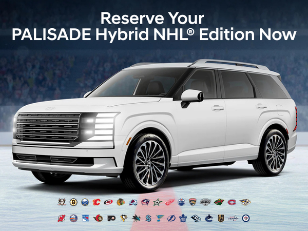 Reserve Your PALISADE Hybrid NHL® Edition Now