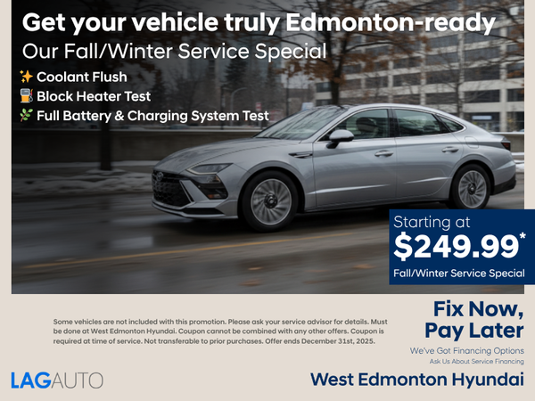 Fall/Winter Service Special