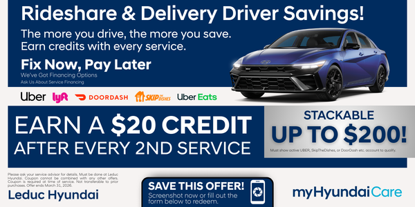 Gig Driver Exclusive: Earn Up to $200 in Service Credits