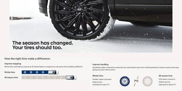 Winter Tires at Hyundai