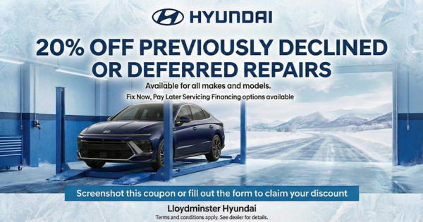 20% OFF Deferred Repairs
