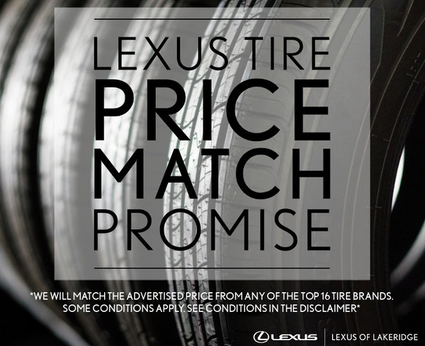 Lexus Tire Price Match Promise