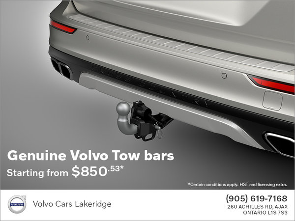 Genuine Volvo Tow Bars