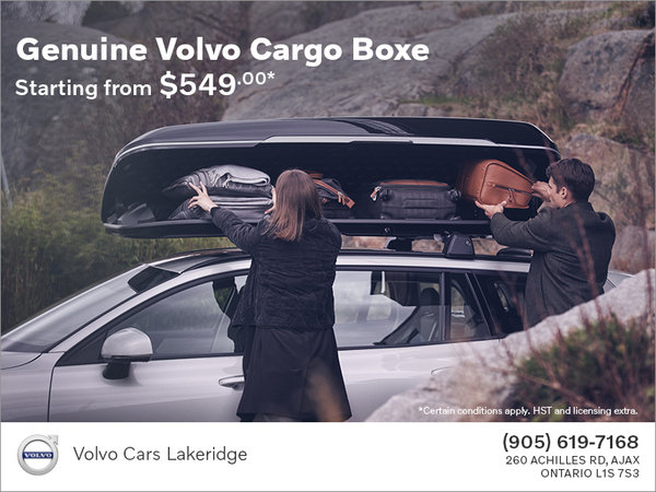 Genuine Volvo Cargo Boxes