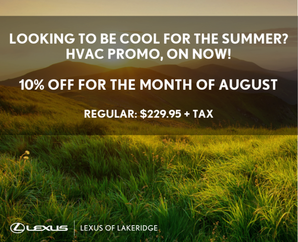 HVAC Special - Valid Until August 31st 2026
