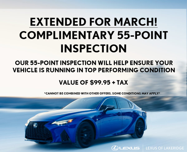 Multi-Point Inspection - Valid Until March 31st 2026