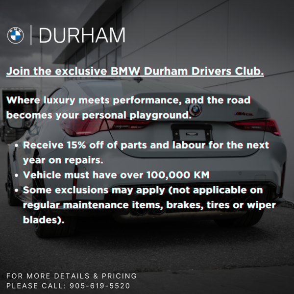 BMW Drivers Club. Special Offer!