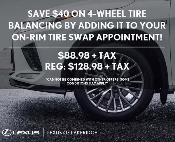 Tire Balance Promo - Valid Until May 31st 2026