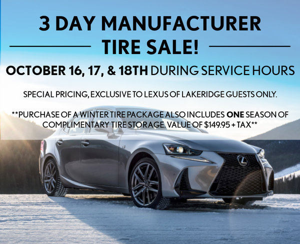 Manufacturer Tire Sale