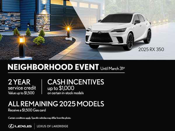 Lexus Neighborhood Event