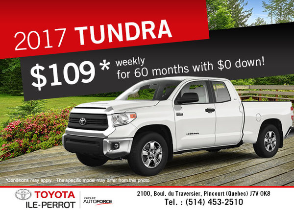 2017 Toyota Tundra for sale!