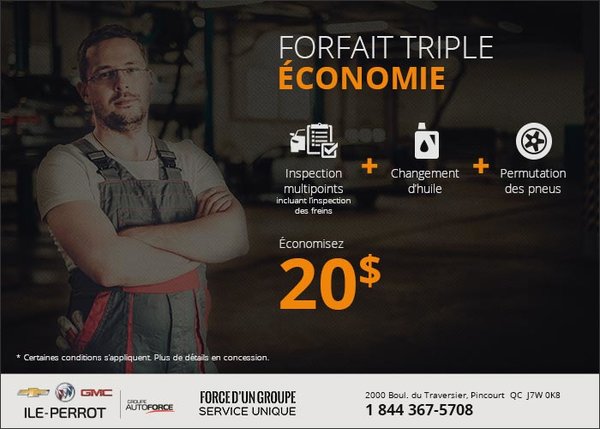 Forfait triple économie