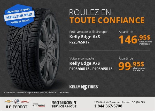Pneus Kelly Edge A/S