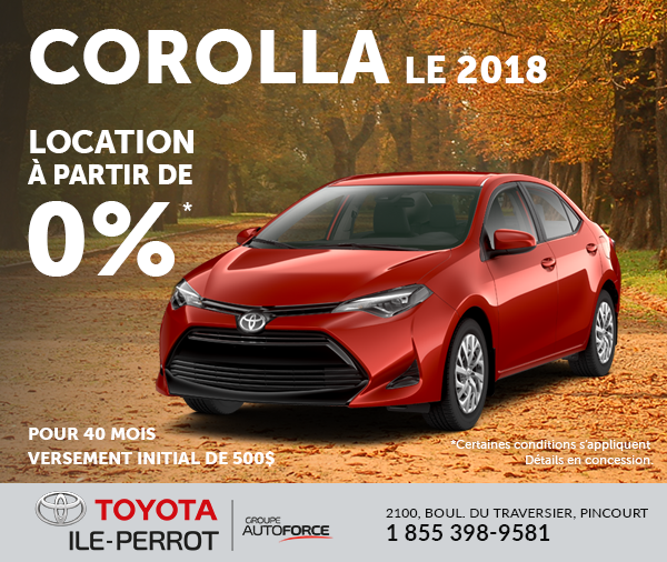 Corolla LE 2018