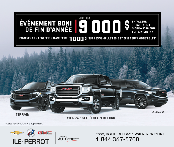 Événement BONI de FIN D'ANNÉE