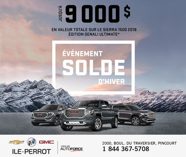 Événement Solde d'hiver
