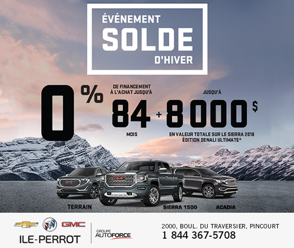 Événement Solde d'hiver