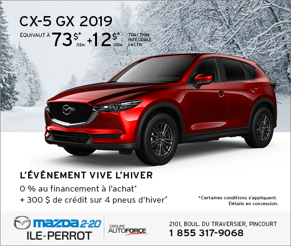 CX-5 2019 - L'ÉVÉNEMENT VIVE L'HIVER