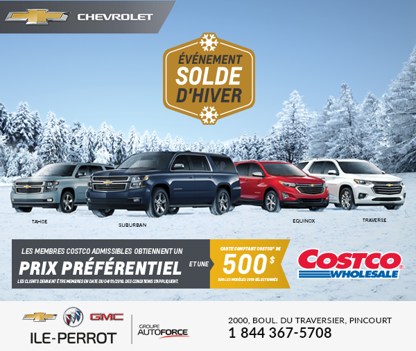 Événement Soldes d'hiver - COSTCO