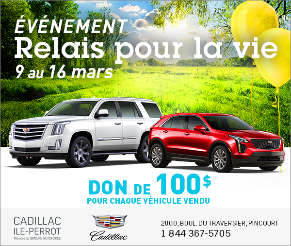VENTE Relais pour la vie