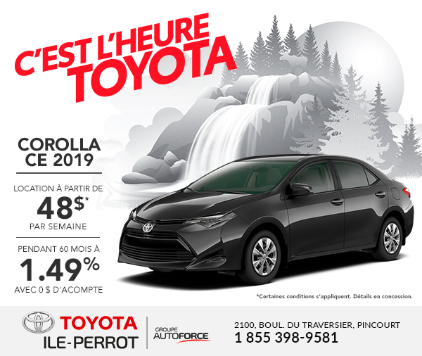 Corolla CE 2019