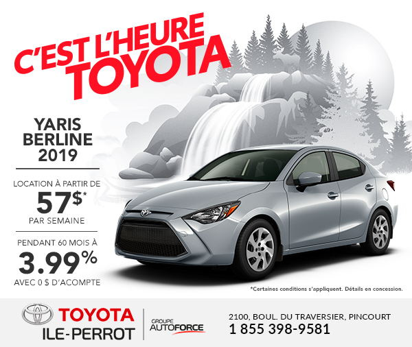 Yaris Berline 2019
