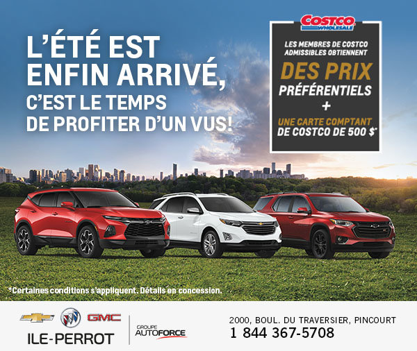 Costco - Prix préférentiel Chevrolet