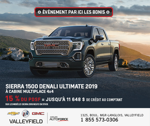 Événement par ici les bonis - SIERRA