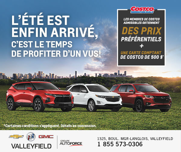 Costco - Prix préférentiel Chevrolet
