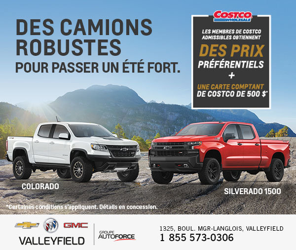 Costco - Prix préférentiel Chevrolet