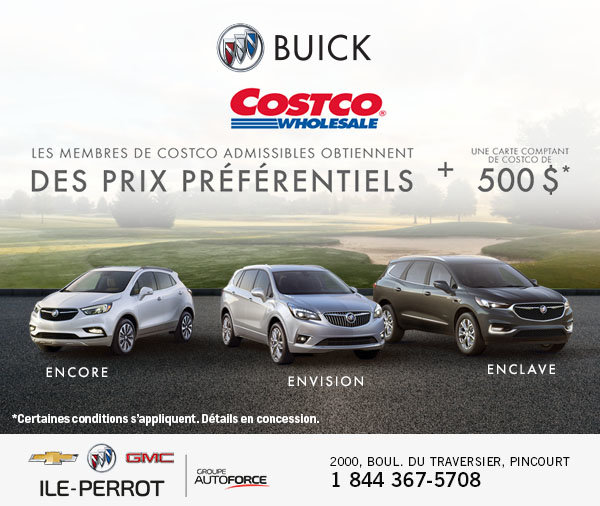 Costco - Prix préférentiel Buick