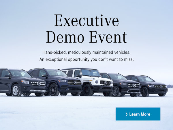 Executive Demo Vehicle Offers