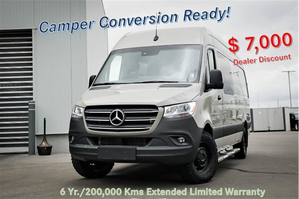 2023 Sprinter Crew; RWD (Stock # 23304351) Finance monthly payment of $1,488.09,** for 60 months.