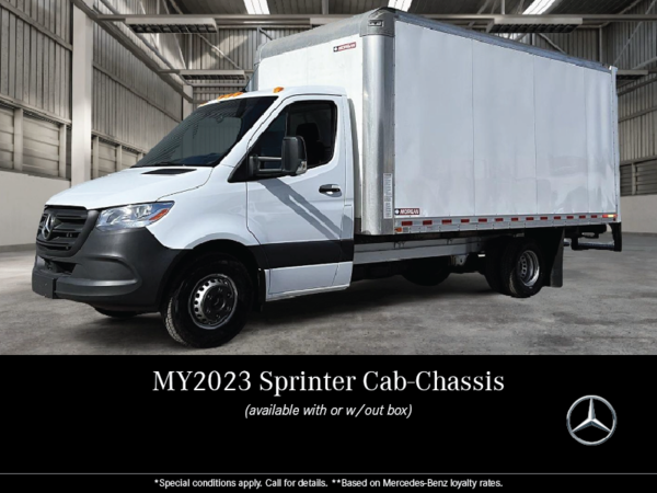 MY2023 Sprinter Cab-Chassis