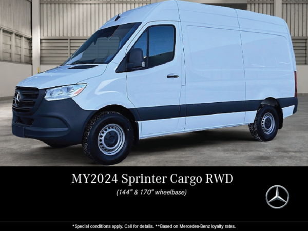 MY2024 Sprinter Cargo RWD 144