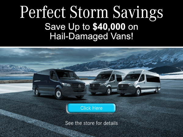 Perfect Storm Savings: Up to $40K Off Hail-Damaged Vans!