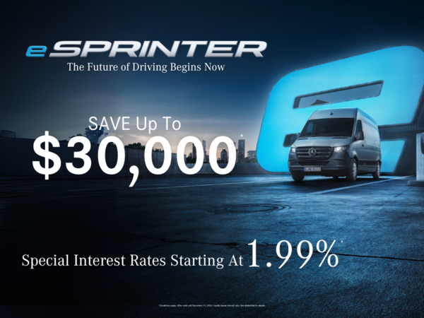 Save $30,000 Sprinter