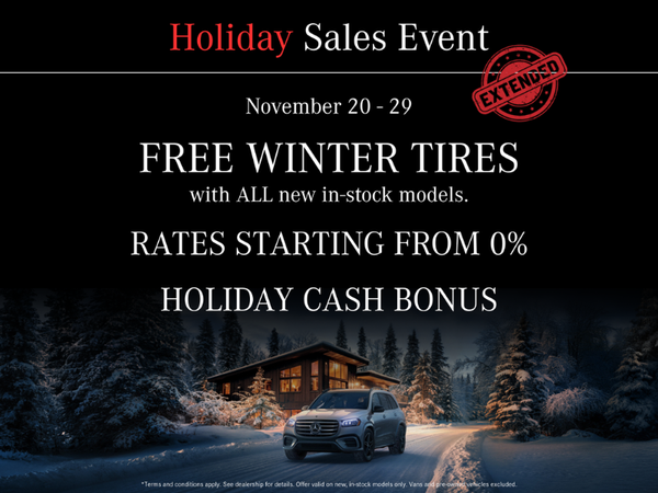 Holiday Sales Event