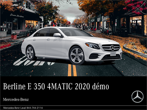 Louez la Mercedes-Benz E350 4MATIC Berline 2020 à partir de 759$/mois*