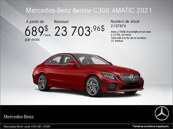 C 300 4MATIC 2021