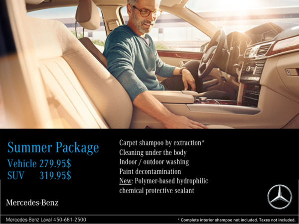 Summer package: Make your car shine!