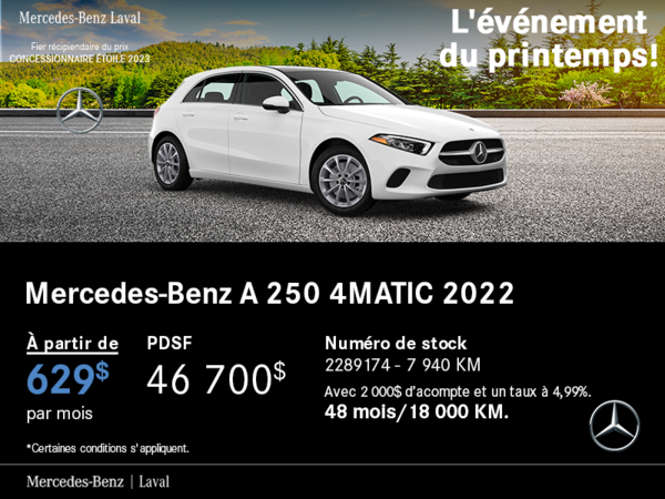 Mercedes-Benz CLA250 4MATIC 2022